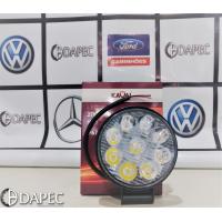 K9006 FAROL DE MILHA MINI REDONDO BIVOLTS 9 LEDS !!