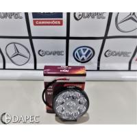 K9006 FAROL DE MILHA MINI REDONDO BIVOLTS 9 LEDS !!