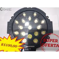 7035445 FAROL DE MILHA REDONDO 17 LEDS!!