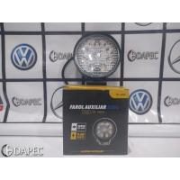 FAROL DE MILHA REDONDO 9 LEDS AZUL- MARCA: TARPONN !!