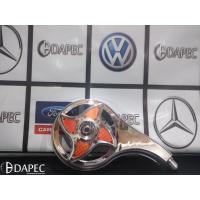 7039911 CALOTINHA CROMADA PLÁSTICA ESTRELA LARANJA P/RODOAR!!